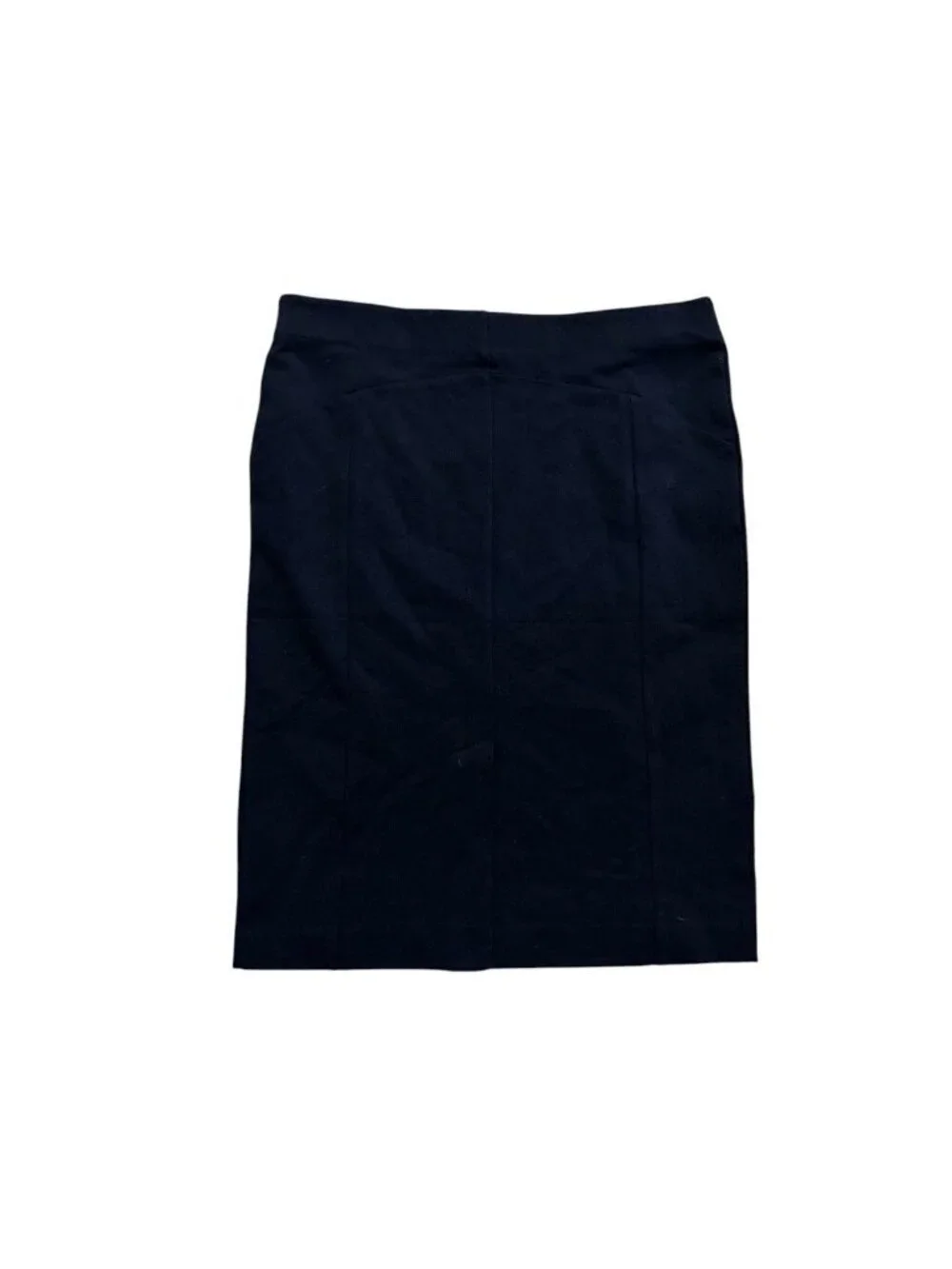 Ann Taylor Black Pencil Skirt Size 10 Knee Length Stretch